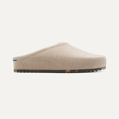 side | The Casual Clog in Dove shown from the side.