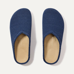 Blue Raffia-Knit