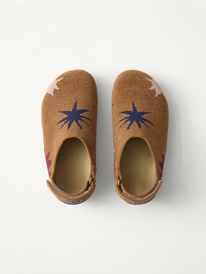 PLP | The Kids Clog in ReVelvet™ Butterscotch Burst shown from the top.