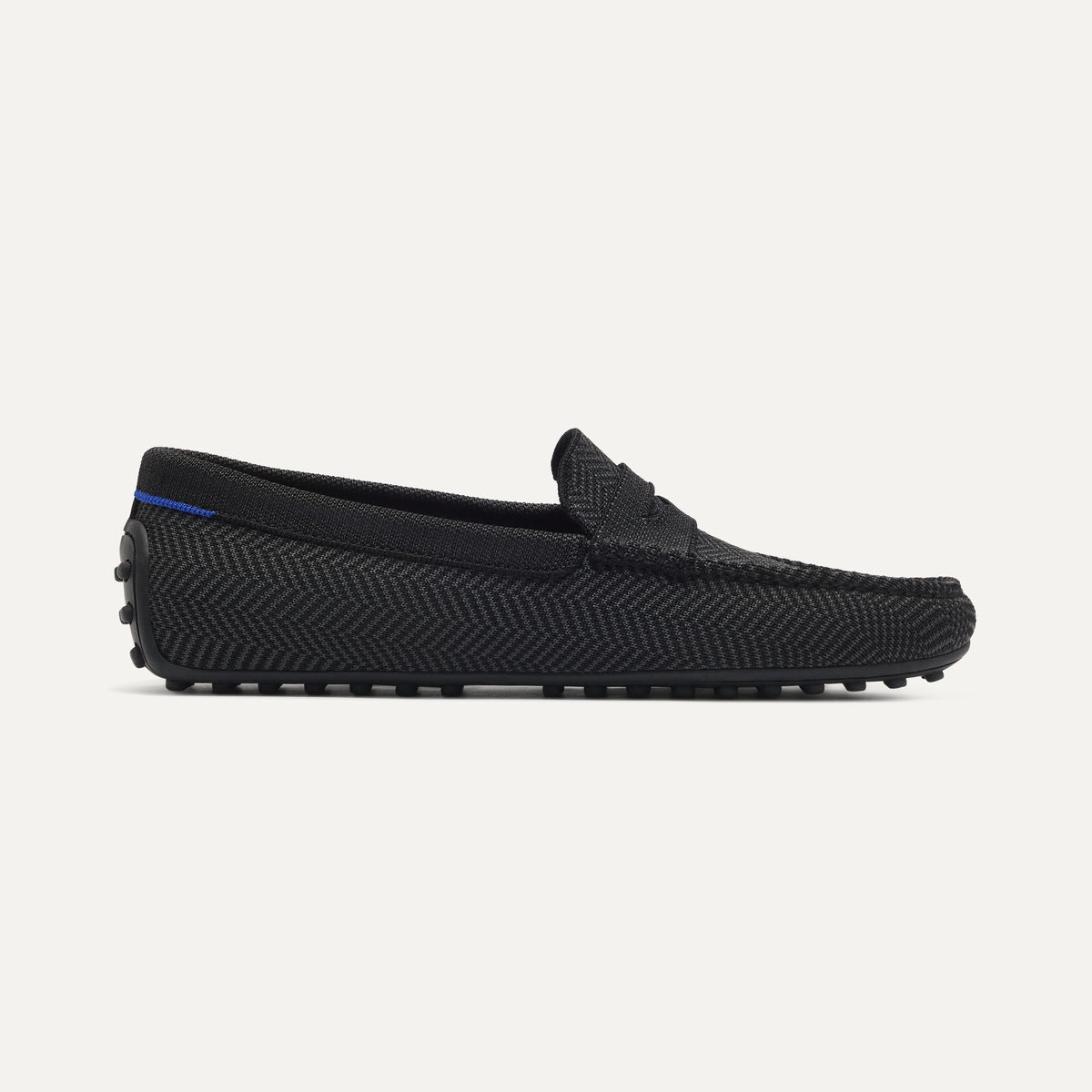 side | The Men's Daily Driver in Carbon Herringbone shown from the side.