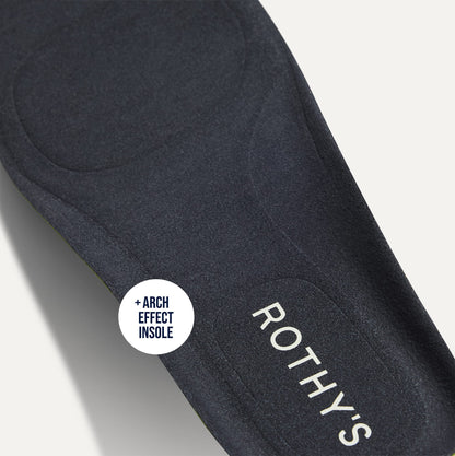Close up of the Arch Effect Insole on The Men's Daily Driver in Carbon Herringbone.