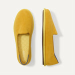 PDP | The Cruiser Loafer in ReVelvet Saffron shown from the top.