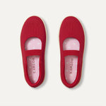 The Kids MJ Sneaker in Hot Sauce shown from the top.
