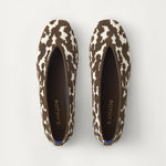 PDP |The Max Square Ballerina in ReVelvet Dark Rodeo shown from the top.